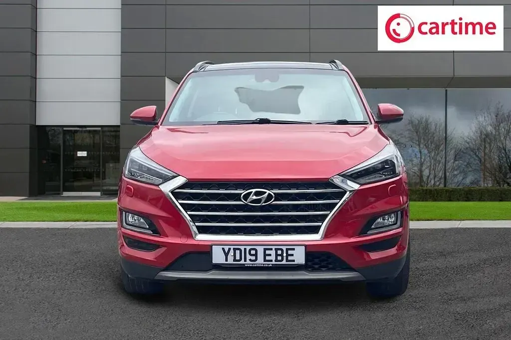 Used Hyundai Tucson Premium SE 177 HP (130 kW) 2019 Red SUV