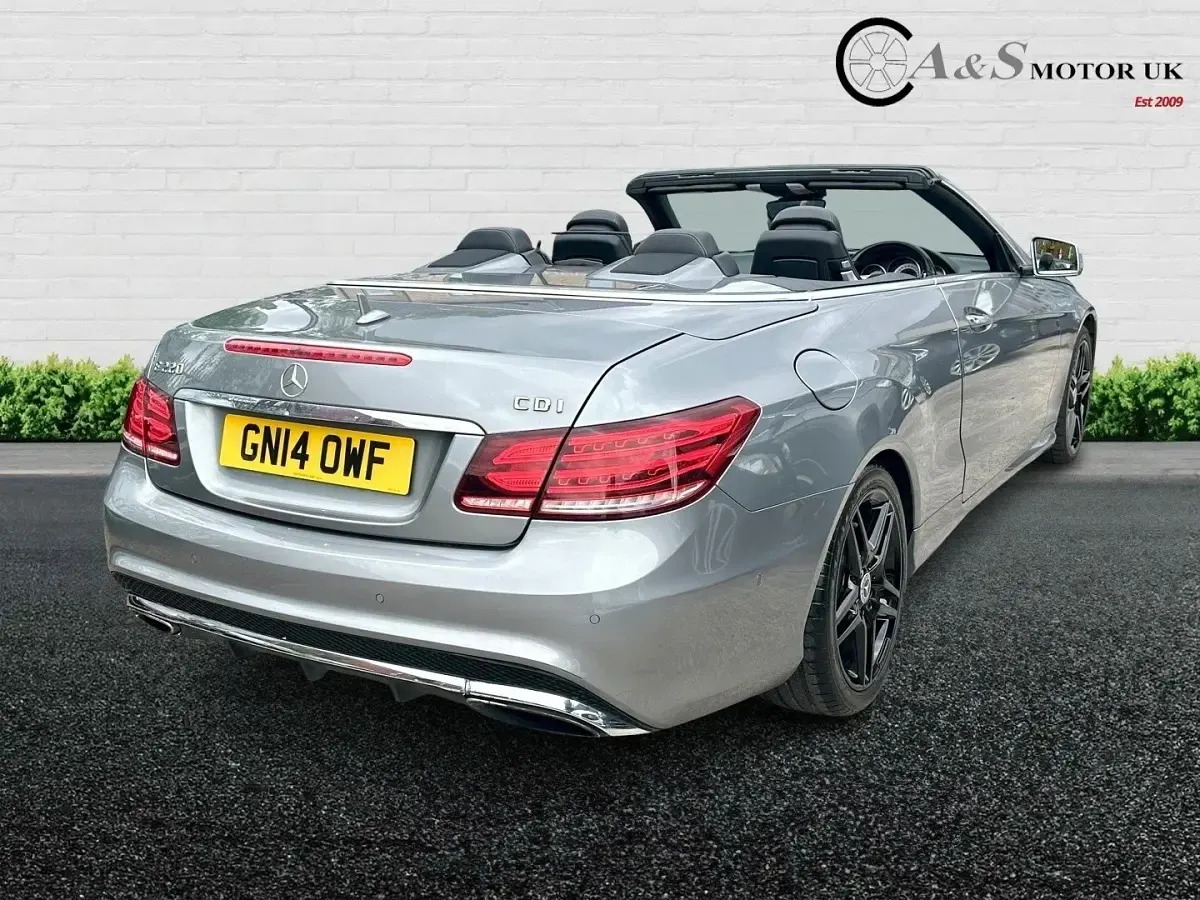 Begagnad Mercedes E220 AMG 168 HK (123 kW) 2014 Silver Cab