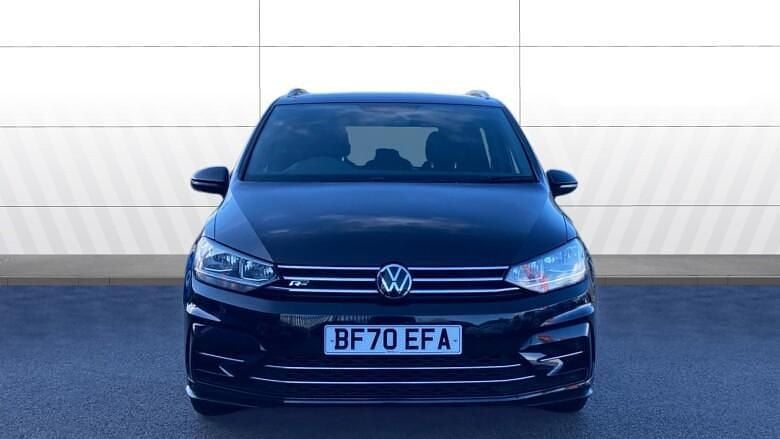 Used VW Touran R-line 150 HP (110 kW) 2020 Black MPV