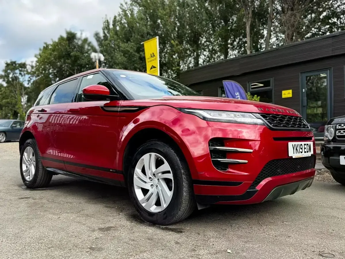Used Land Rover Range Rover evoque R-Dynamic 2019 Red SUV