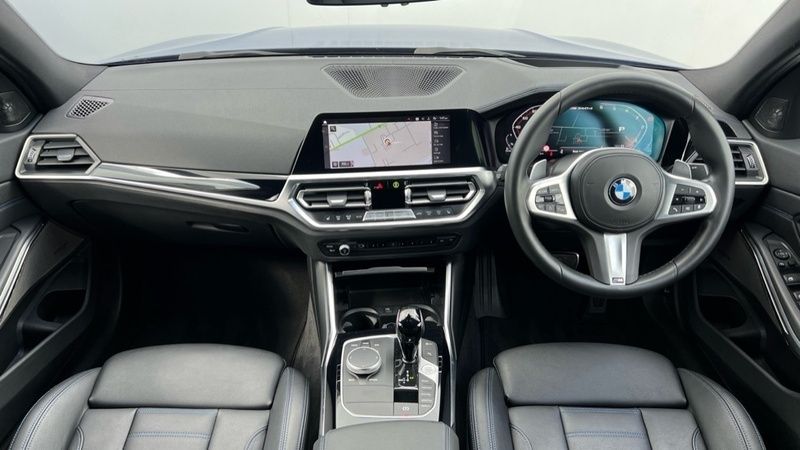 Used BMW M340 Shadowline 335 HP (246 kW) 2021 Blue Sedan