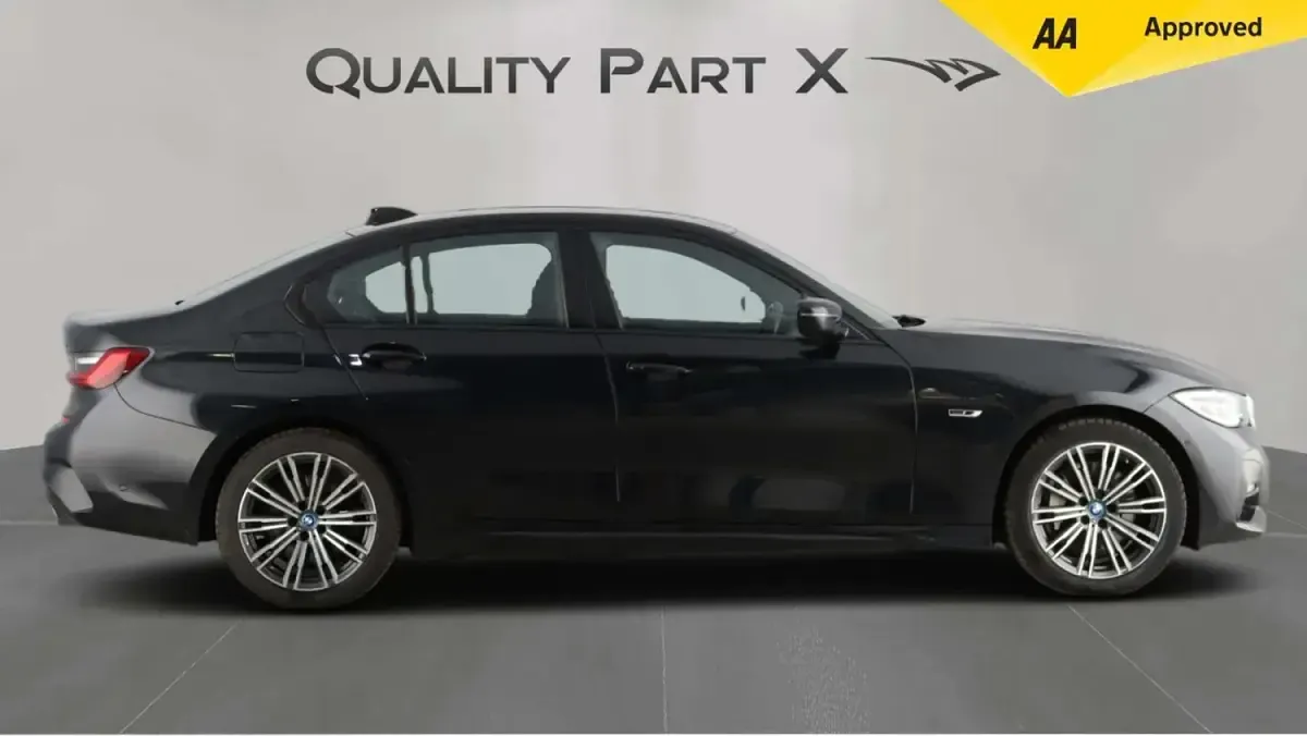 Used BMW 330e M Sport 2021 Black Sedan