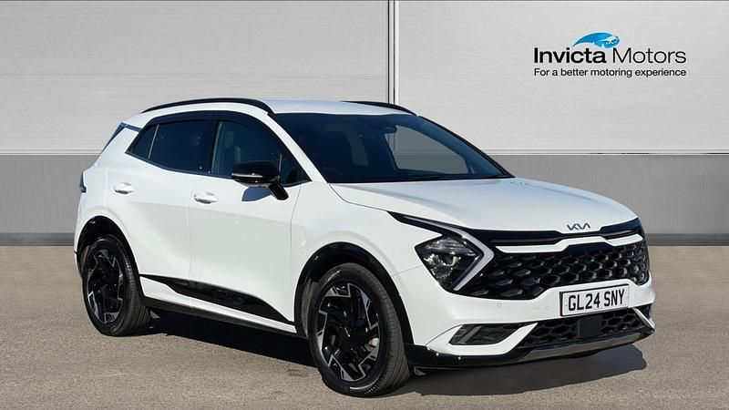 Used Kia Sportage GT-Line 180 HP (132 kW) 2024 White SUV
