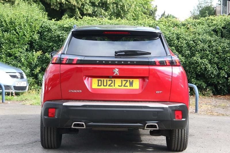 Red Used 2021 Peugeot 2008 GT SUV | £13,014 (Good price) - Image 1/4