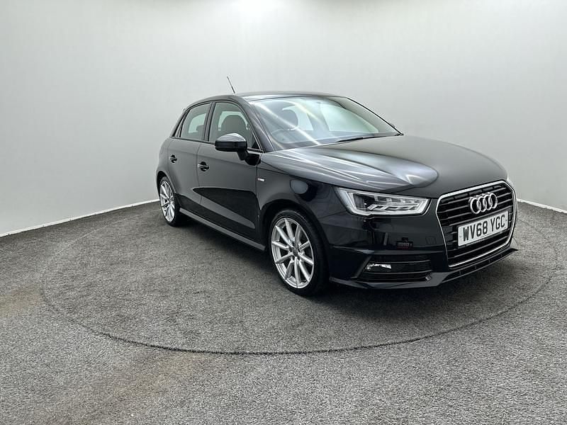 Black Used 2018 Audi A1 S-Line Hatchback | £15,290 (Expensive) - Image 1/4