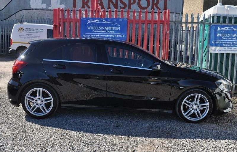 Used Mercedes A180 AMG line 2016 Black Hatchback
