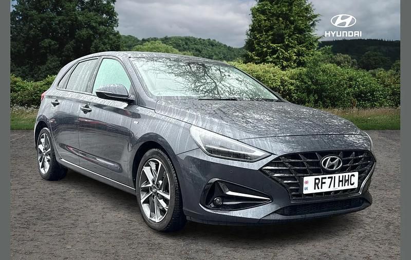 Grey Used 2022 Hyundai i30 Premium Hatchback | £14,250 (Fair price) - Image 1/4