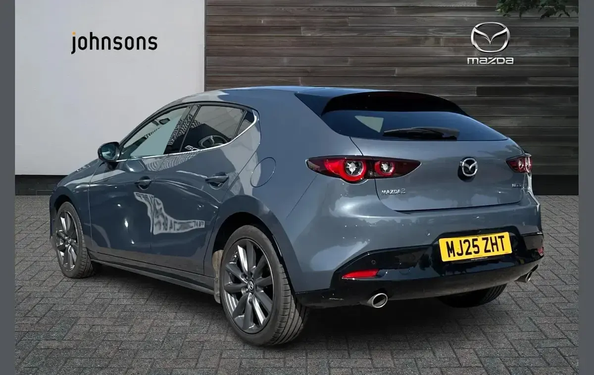 Used Mazda 3 Exclusive-Line 138 HP (101 kW) 2025 Grey Hatchback