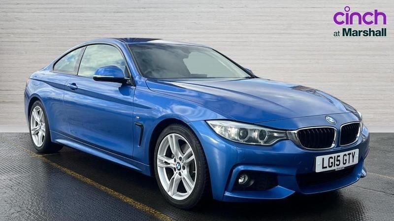 Used BMW 428 M Sport 245 HP (180 kW) 2015 Estoril blue Coupe