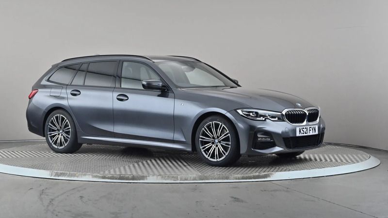 Grey Used 2021 BMW 320 M Sport Estate | £23,598 (Fair price) - Image 1/4