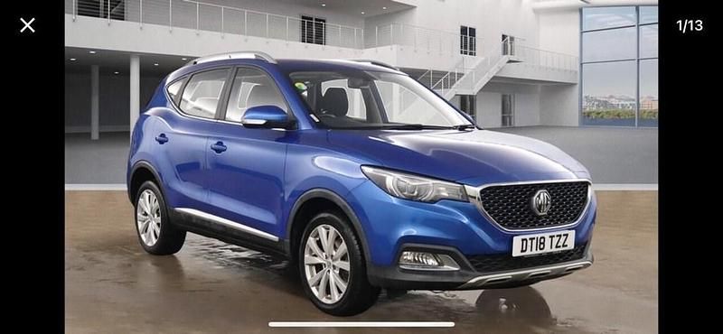 Blue Used 2018 MG ZS Excite SUV | £10,995 (Fair price) - Image 1/4