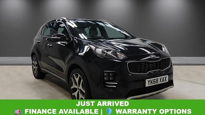 Used Kia Sportage GT-Line 174 HP (127 kW) 2018 Black SUV