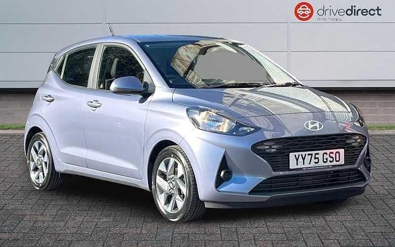 Pearl meta blue New 2025 Hyundai i10 Advanced Hatchback | £15,766 (Good price) - Image 1/4