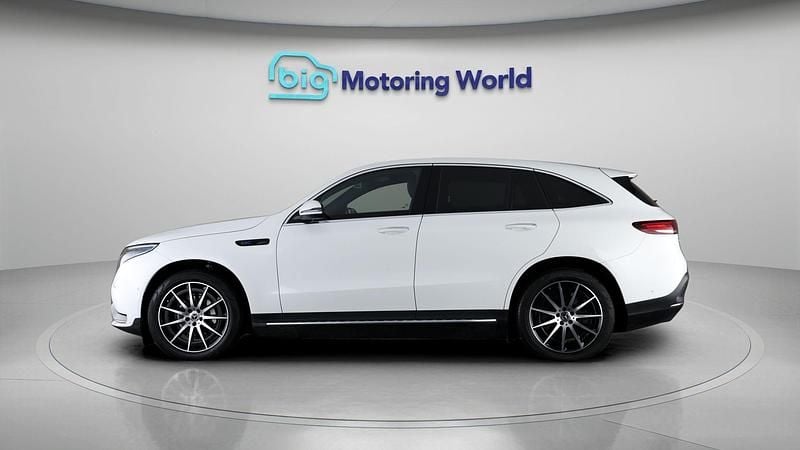 Used Mercedes EQC400 AMG line 300 kW (408 HP) 2022 White SUV