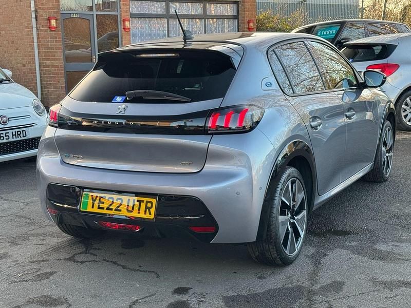 Used Peugeot e-208 GTi 100 kW (136 HP) 2022 Grey Hatchback