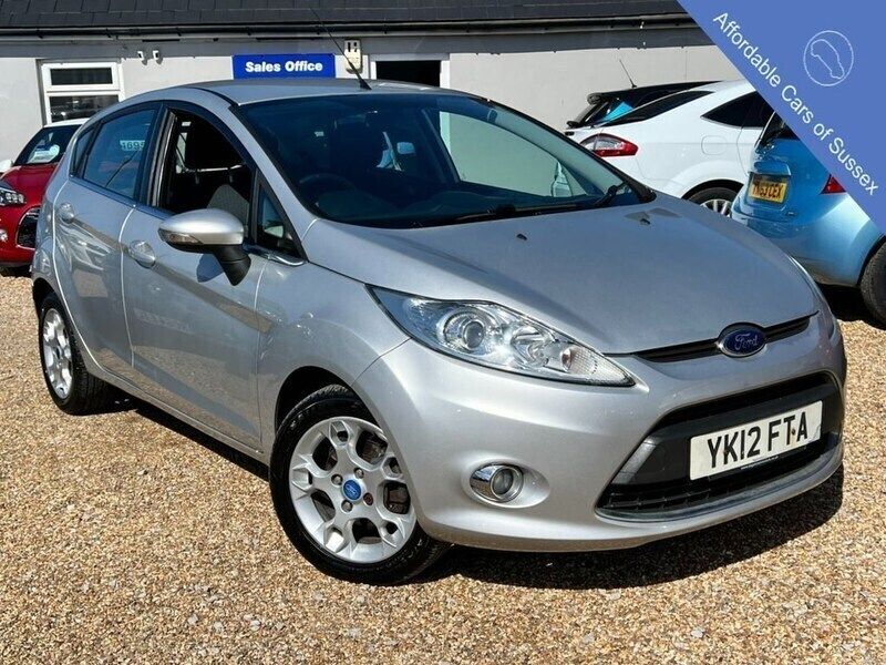 Silver Used 2012 Ford Fiesta Zetec Hatchback | £4,495 (Fair price) - Image 1/3