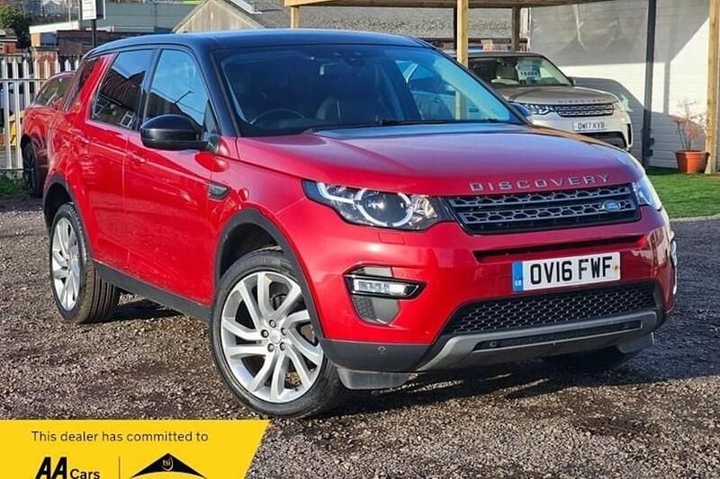 Used Land Rover Discovery Sport SE 180 HP (132 kW) 2016 Red SUV