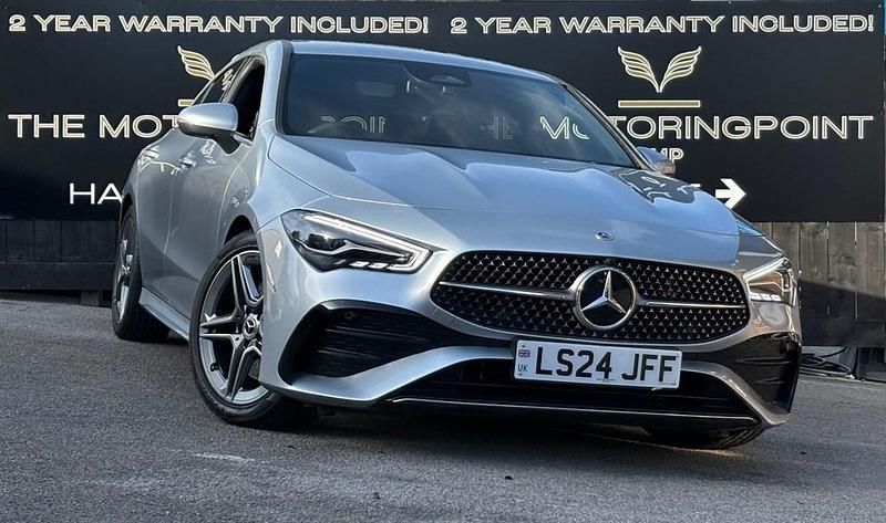 Silver Used 2024 Mercedes CLA200 Executive Coupe | £25,995 (Fair price) - Image 1/4