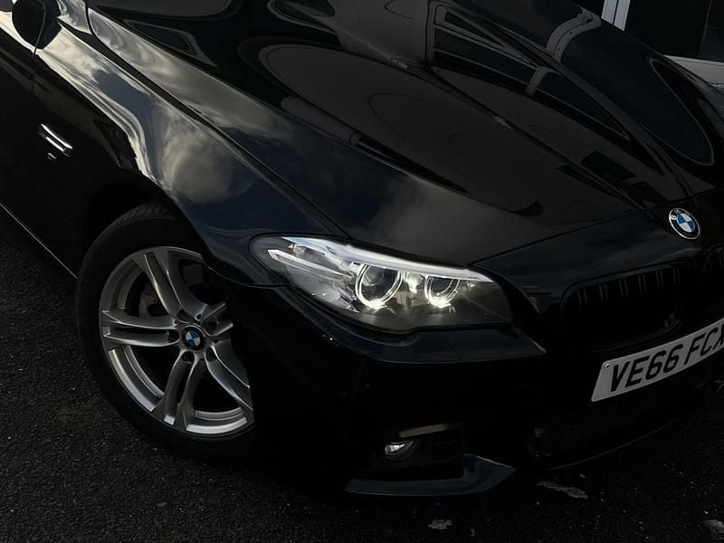 Used BMW 520 M Sport 2017 Black Sedan
