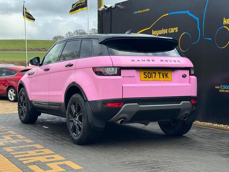 Used Land Rover Range Rover evoque SE 2017 Pink Estate