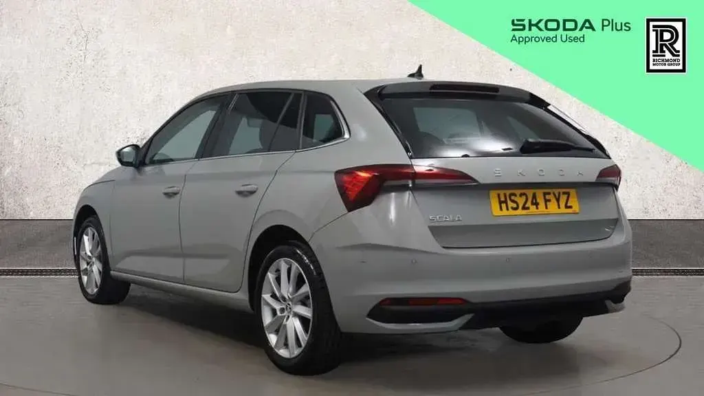 Used Skoda Scala SE L 113 HP (83 kW) 2024 Grey Hatchback