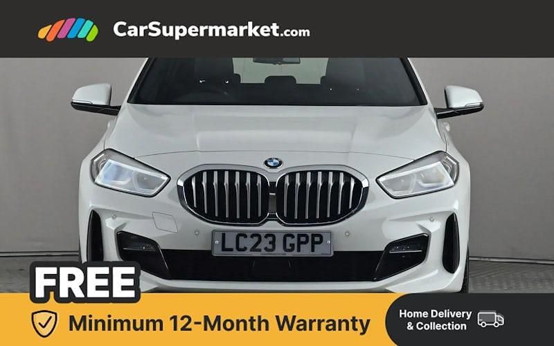 Used BMW 118 M Sport 136 HP (100 kW) 2023 White Hatchback