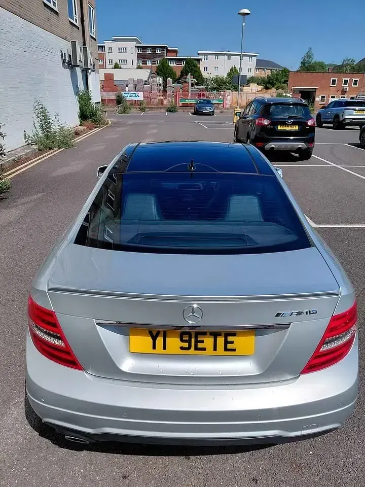 Used Mercedes C220 Sport Edition 2014 Silver Coupe
