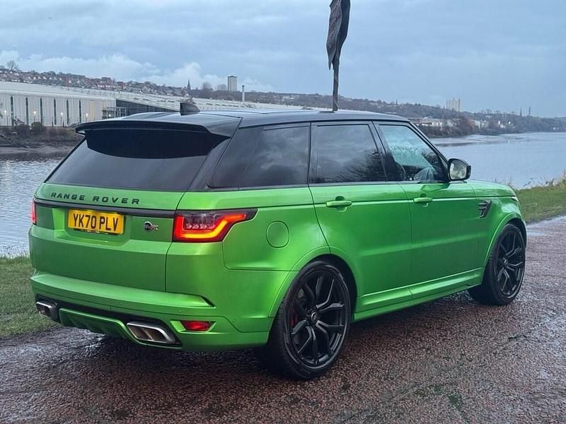Used Land Rover Range Rover Sport SVR 575 HP (422 kW) 2020 Green SUV