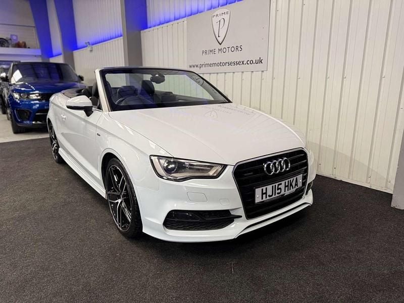 Used Audi A3 Cabriolet S-Line 2015 White Cabriolet