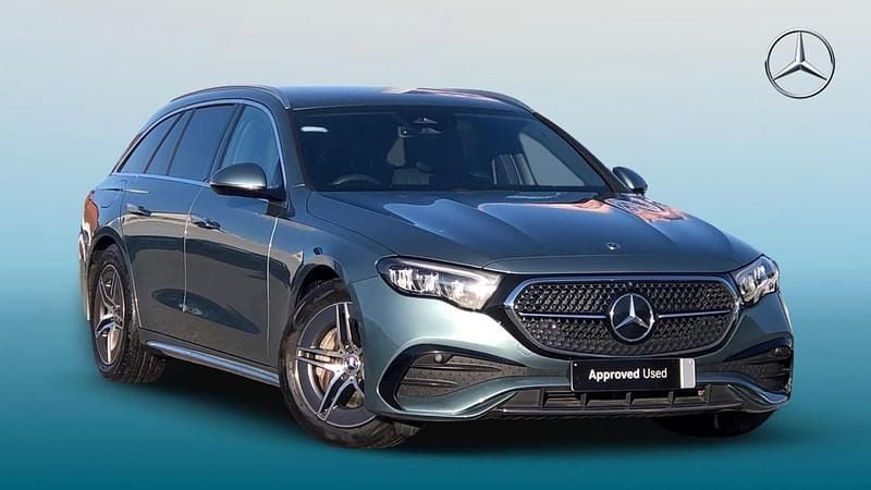 Used Mercedes E220 AMG line 197 HP (144 kW) 2024 Silver Estate