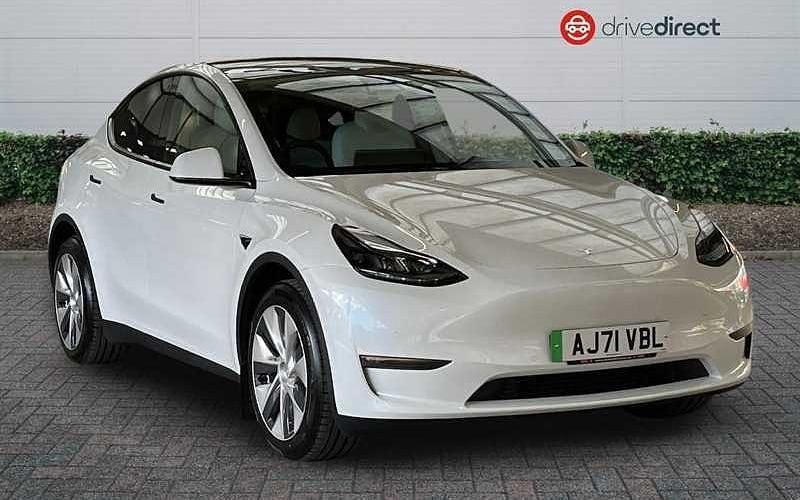 White Used 2022 Tesla Model Y Long Range AWD SUV | £24,300 (Fair price) - Image 1/4