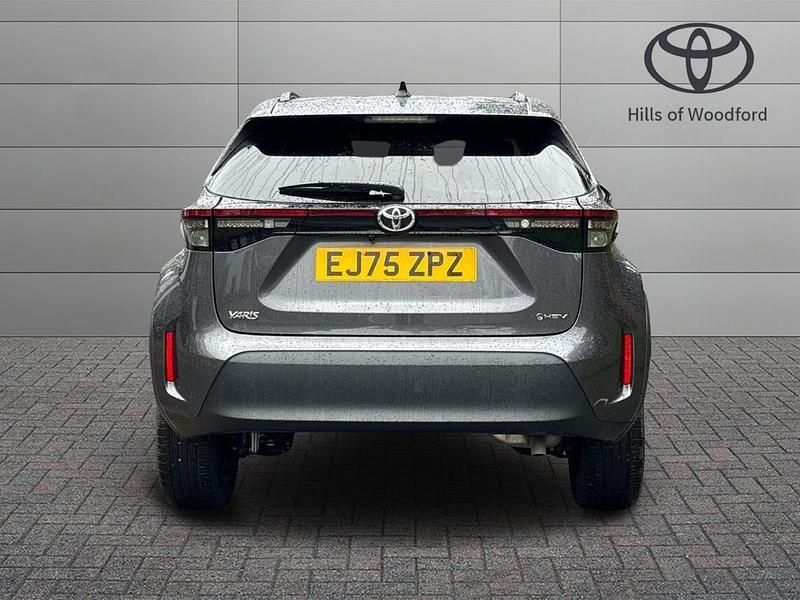 New Toyota Yaris Hybrid Design 2025 Grey Hatchback