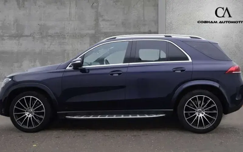 Used Mercedes GLE400 AMG line 330 HP (242 kW) 2022 Blue SUV