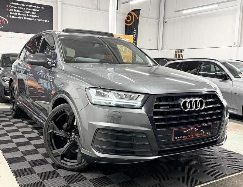 Used Audi Q7 Black Edition 286 HP (210 kW) 2019 Grey SUV