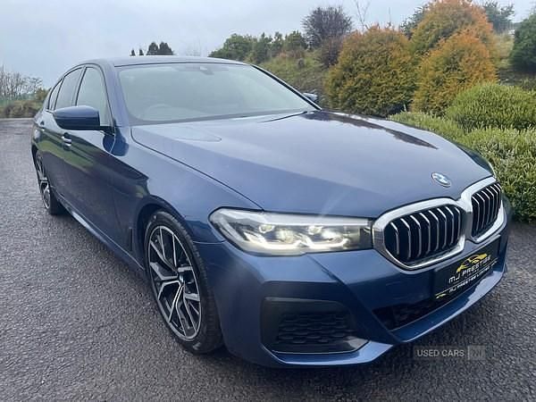 Used BMW 520 M Sport 2022 Blue Sedan