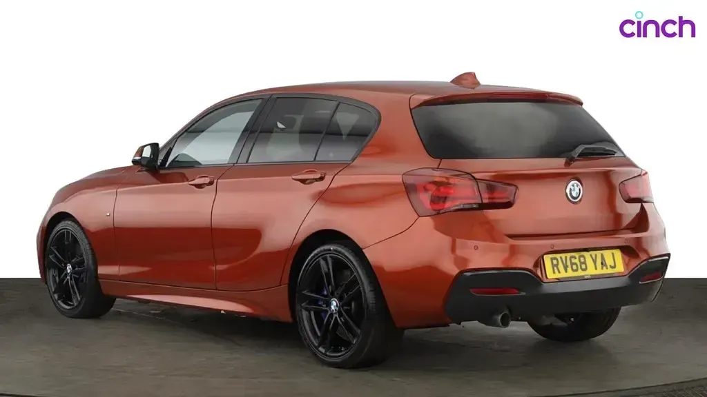 Used BMW 118 M Sport 2018 Orange Hatchback