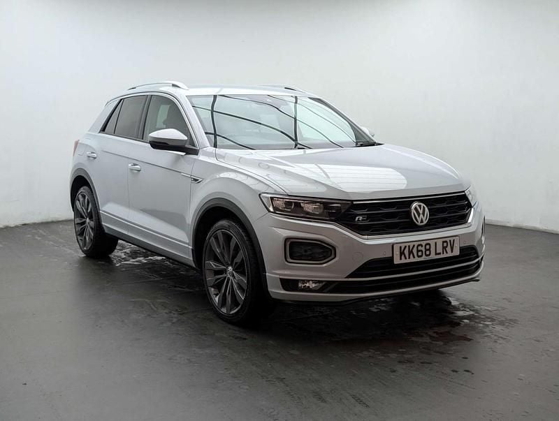Used VW T-Roc R-line 115 HP (84 kW) 2019 Silver SUV