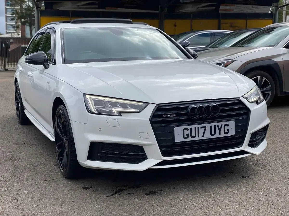 Used Audi A4 S-Line 252 HP (185 kW) 2017 White Estate
