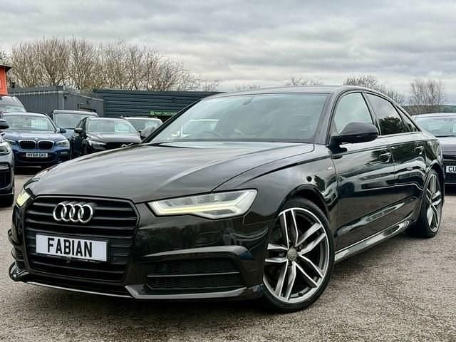Used Audi A6 Black Edition 190 HP (139 kW) 2015 Black Sedan