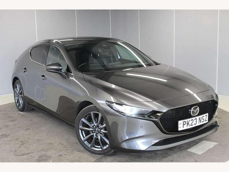 Grey Used 2023 Mazda 3 Inclusive Hatchback | £18,665 (Fair price) - Image 1/4