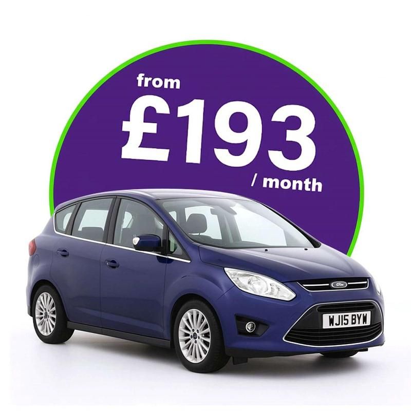 Blue Used 2015 Ford C-MAX Titanium MPV | £7,920 (Fair price) - Image 1/4