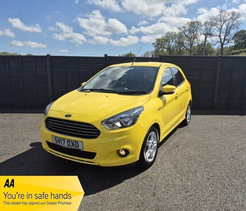 Yellow Used 2017 Ford Ka Plus Zetec Hatchback | £6,741 (Fair price) - Image 1/4