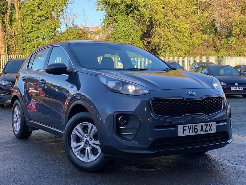 Blue Used 2016 Kia Sportage SUV | £5,495 (Fair price) - Image 1/4