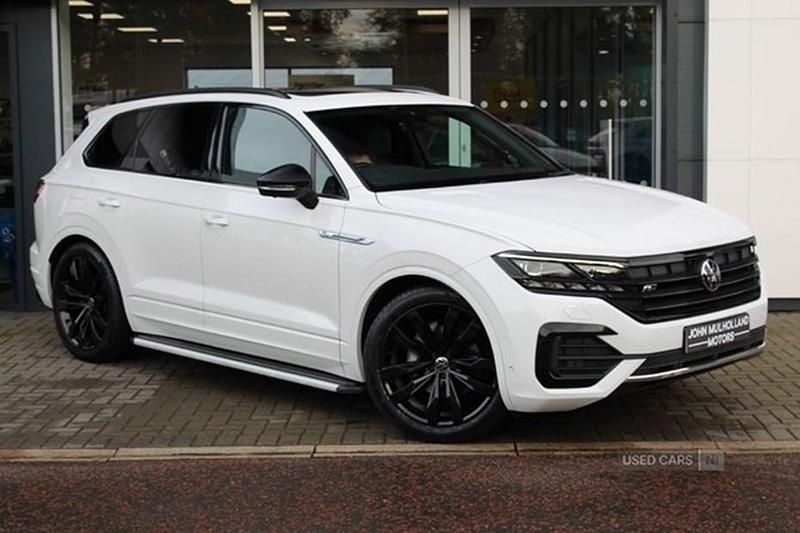 Used VW Touareg Black Edition 286 HP (210 kW) 2021 White SUV