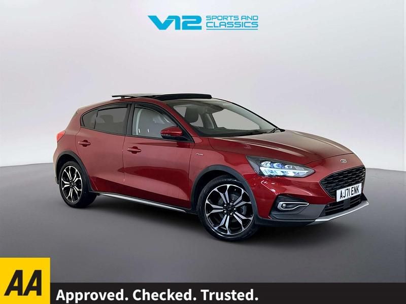 Usado Ford Focus Active X 125 HP (91 kW) 2022 Vermelho Citadino