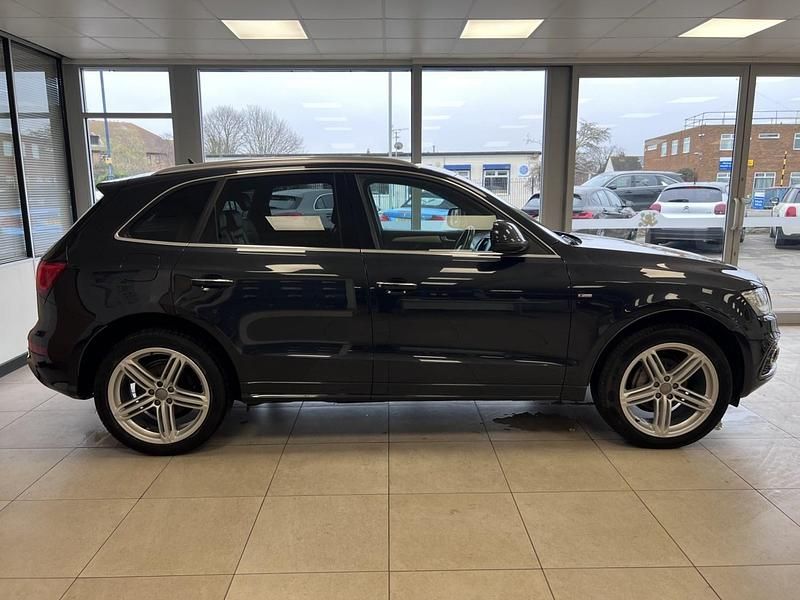 Used Audi Q5 S-line plus 190 HP (139 kW) 2014 Blue SUV