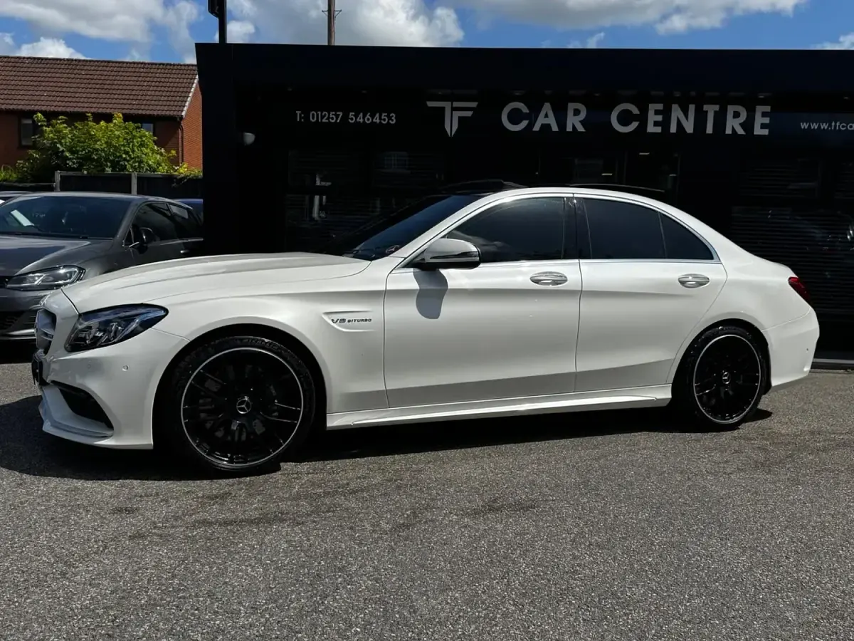 Used Mercedes C63 AMG Premium 2016 White Sedan