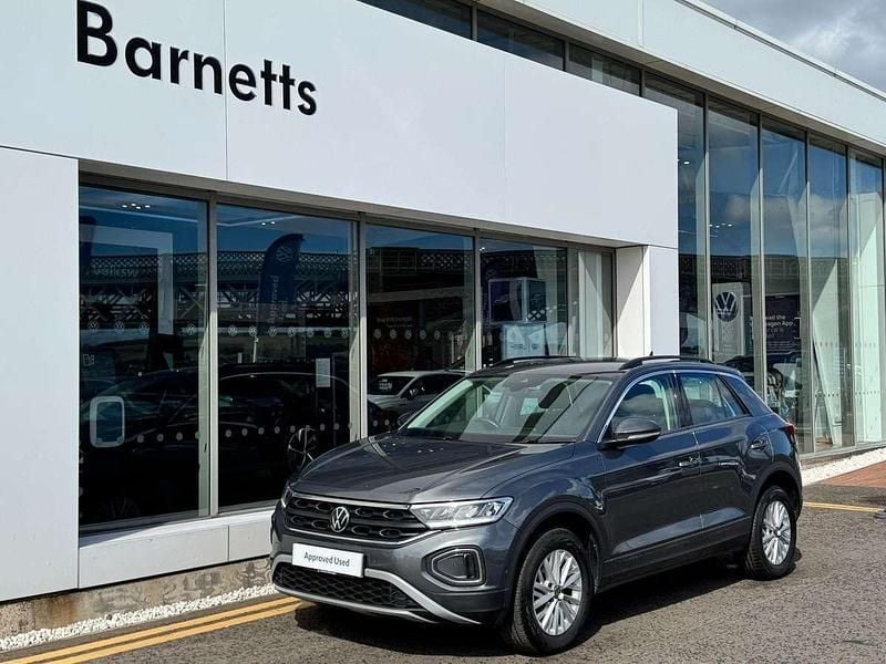Grey Used 2022 VW T-Roc Life SUV | £21,999 (Fair price) - Image 1/4