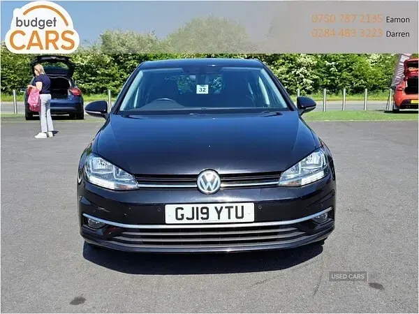 Used VW Golf VII Match 115 HP (84 kW) 2019 Black Hatchback