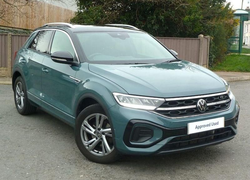 Begagnad VW T-Roc R-line 150 HK (110 kW) 2023 Blå SUV